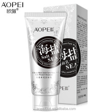 Acne treatment skin care sea salt deep facial cleanser for young children